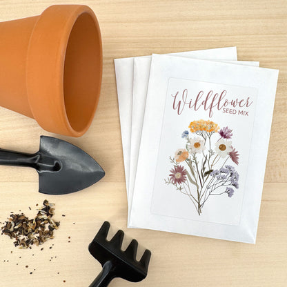 Watercolors, Planting Smiles® Wildflower Seed Packets (Set of 20)