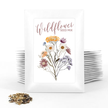 Watercolors, Planting Smiles® Wildflower Seed Packets (Set of 20)